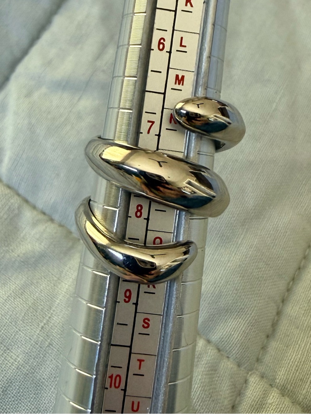 Silver Wrap Ring - Picture 2 of 6